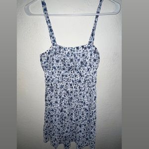 TRIXXI cute blue spaghetti strapped sun dress. Small. Worn once.